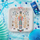 Assiettes En Carton Le Ballet de Noël de Nutcracker (Fête)