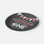 Assiettes En Carton Le Big One | Football 1er anniversaire (Angle)