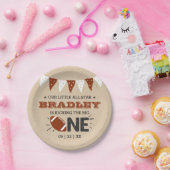 Assiettes En Carton Le Big One | Football 1er anniversaire (Fête)