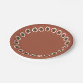 Assiettes En Carton Le Boho Barro mexicain (Angle)