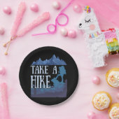 Assiettes En Carton Le camping (Fête)