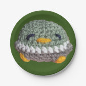 Assiettes En Carton Le canard cool Amigurumi ! ! ! (Devant)