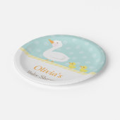 Assiettes En Carton Le canard mignon élégant jumelle des (Angle)