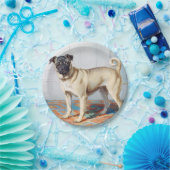 Assiettes En Carton Le Carlin de Conradijn Cunaeus (Fête)