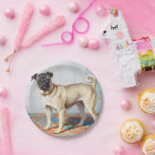 Assiettes En Carton Le Carlin de Conradijn Cunaeus (Fête)