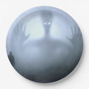 Assiettes En Carton Le cauchemar d'Halloween