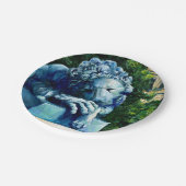 Assiettes En Carton Le Chat qui a mangé le canari (Angle)