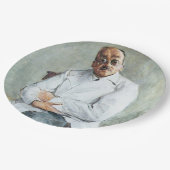 Assiettes En Carton Le chirurgien (par Max Liebermann) (Angle)