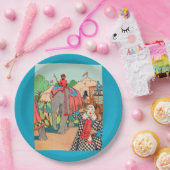 Assiettes En Carton Le Cirque (Fête)