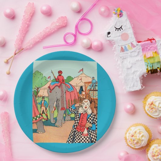 Assiettes En Carton Le Cirque (Fête)