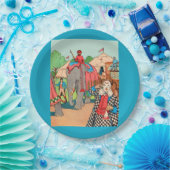 Assiettes En Carton Le Cirque (Fête)