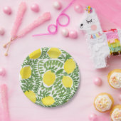 Assiettes En Carton Le citronnier frais (Fête)