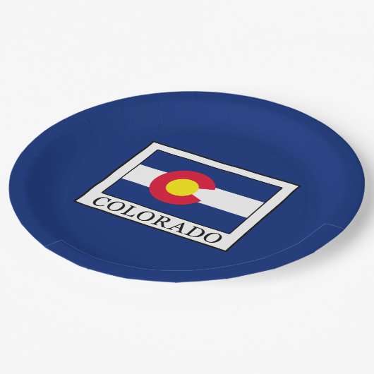 Assiettes En Carton Le Colorado (Angle)