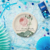 Assiettes En Carton Le cru s'est levé la plaque à papier de la (Fête)