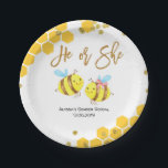 Assiettes En Carton Le genre d'abeille indiquent les plaques à papier<br><div class="desc">Le genre d'abeille indiquent les plaques à papier de partie</div>