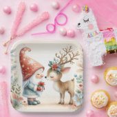 Assiettes En Carton Le Gnome Et Le Rinder (Fête)
