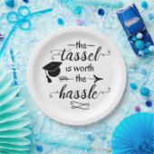 Assiettes En Carton Le goût vaut le détour (Fête)