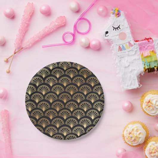 Assiettes En Carton Le Grand Gatsby Nouvel An 2022 (Fête)