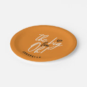 Assiettes En Carton Le grand quatre oh ! 40e anniversaire fête de fave (Angle)