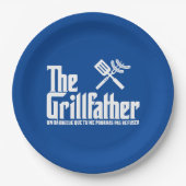 Assiettes En Carton Le Grillfather (Devant)