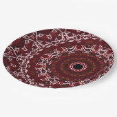 Assiettes En Carton Le Labyrinthe des écarlates (Angle)