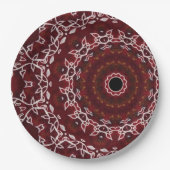 Assiettes En Carton Le Labyrinthe des écarlates (Devant)