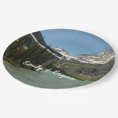 Assiettes En Carton Le lac Grinnell au parc national des Glaciers (Angle)