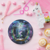 Assiettes En Carton Le langage de la lumière (Fête)