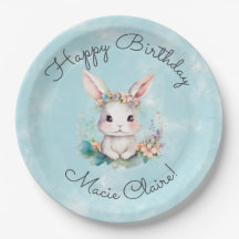 Le lapin est en train de tourner un lapin 1ère fêt