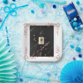 Assiettes En Carton Le Mahjong plaque de papier à thème avec le Dragon (Fête)