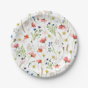 Assiettes En Carton Le Meadow Fleur sauvage scandinave
