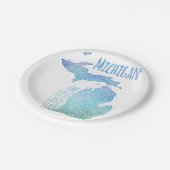 Assiettes En Carton Le Michigan (Angle)