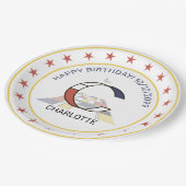 Assiettes En Carton Le néoplasticisme est un monogramme élégant. Lettr (Angle)