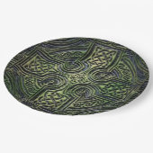 Assiettes En Carton Le nouage celtique Saint-Patrick's Day (Angle)