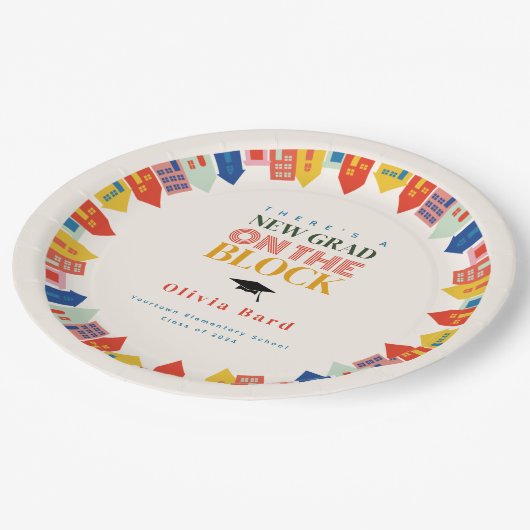 Assiettes En Carton Le Nouveau Grad Sur L'Édifice Met L'Étudiant (Angle)