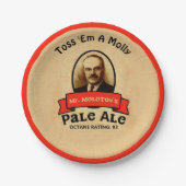 Assiettes En Carton Le Pale Ale de M. Molotov (Devant)