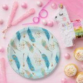 Assiettes En Carton Le pastel fait varier le pas de la plaque à papier (Fête)