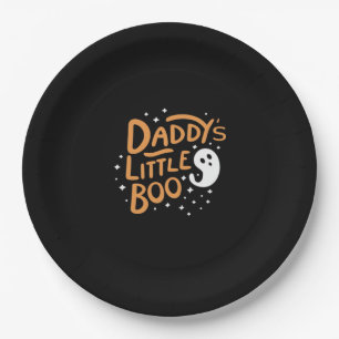 Assiettes En Carton Le petit garçon de papa, Happy Halloween