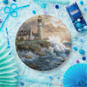 Assiettes En Carton Le phare (Fête)