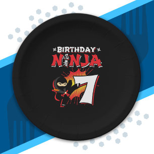 Assiettes En Carton Le poison de la fête de Ninja