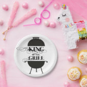 Assiettes En Carton Le Roi Du Grill (Fête)