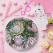 Assiettes En Carton Le roi Protea (Fête)