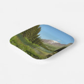 Assiettes En Carton Le ruisseau Grinnell au parc national Glacier (Angulaire)