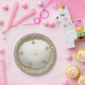 Assiettes En Carton Le sable contre l'or (Fête)