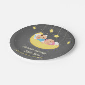 Assiettes En Carton Le scintillement de scintillement peu d'étoile (Angle)