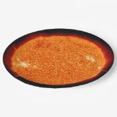 Assiettes En Carton Le Soleil (Angle)