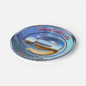 Assiettes En Carton Le symbole du pardon (Angle)