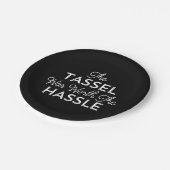 Assiettes En Carton Le Tassel Vaut La Diplôme Hassle (Angle)