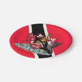 Assiettes En Carton Le Trinidad-et-Tobago (Angle)