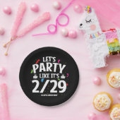 Assiettes En Carton Leap Year Leap Day Party 29th Birthday (Fête)